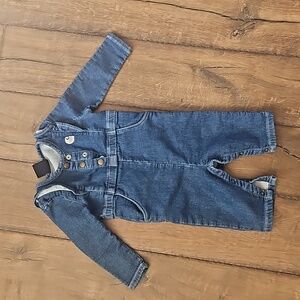 Girls Carhartt denim Jumpsuit 9M